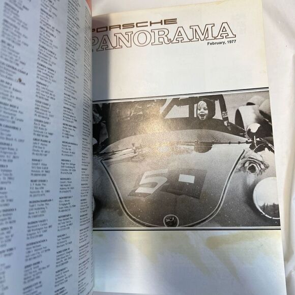 Porsche Panoramic Hardcover Bounded Magazines Vintage 1977 JAN-Dec  PCA - Picture 5 of 15